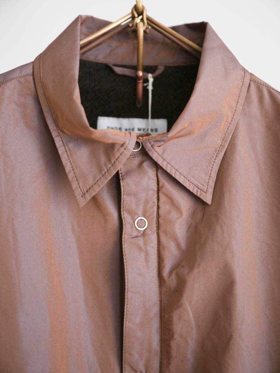 ENDS and MEANS,エンズアンドミーンズ,シャツ