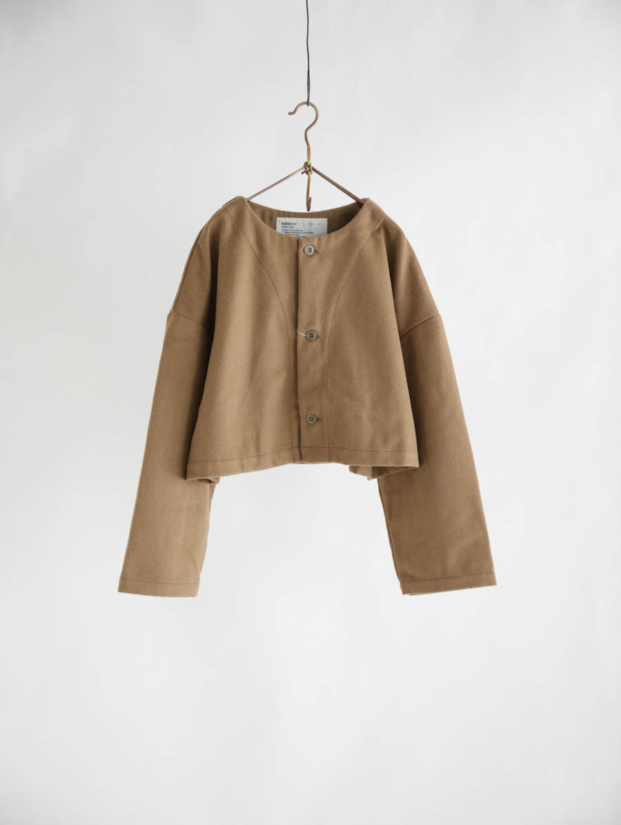 【s(^^)n 】HARVESTY ウールツイードサーカスパンツ キャメル HARVESTY ツイードサーカスパンツ キャメル 千鳥格子 A11916 - C