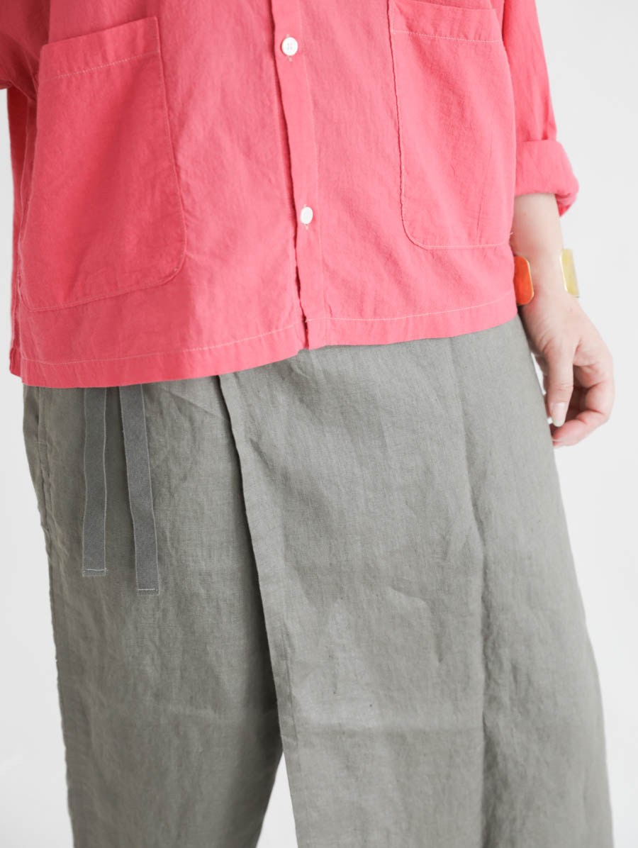 TRAVAIL MANUEL,トラヴァイユマニュアル,通販,ラップパンツ