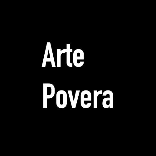 arte povera,アルテポーヴェラ