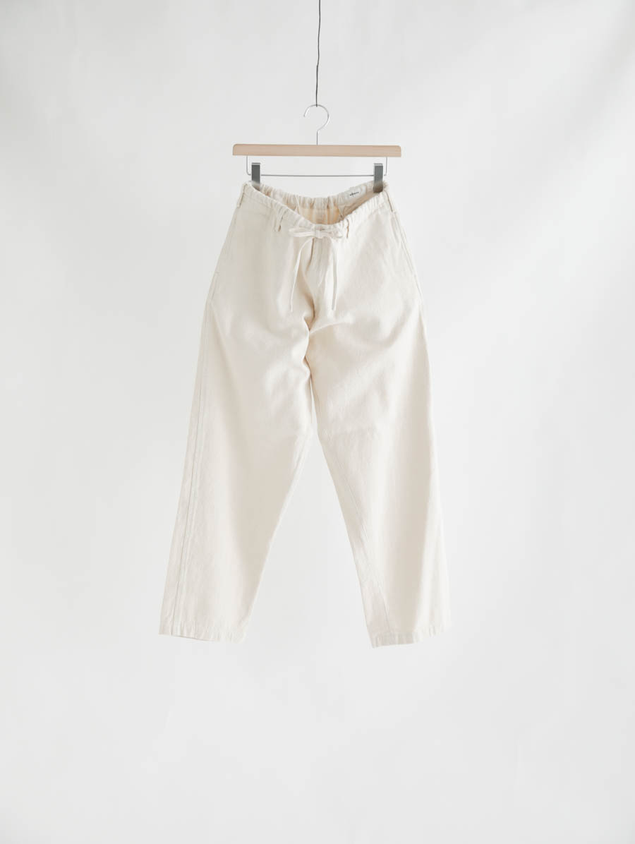 alvana アルヴァナ ナチュラルツイルイージーパンツ（ナチュラル） メイン画像