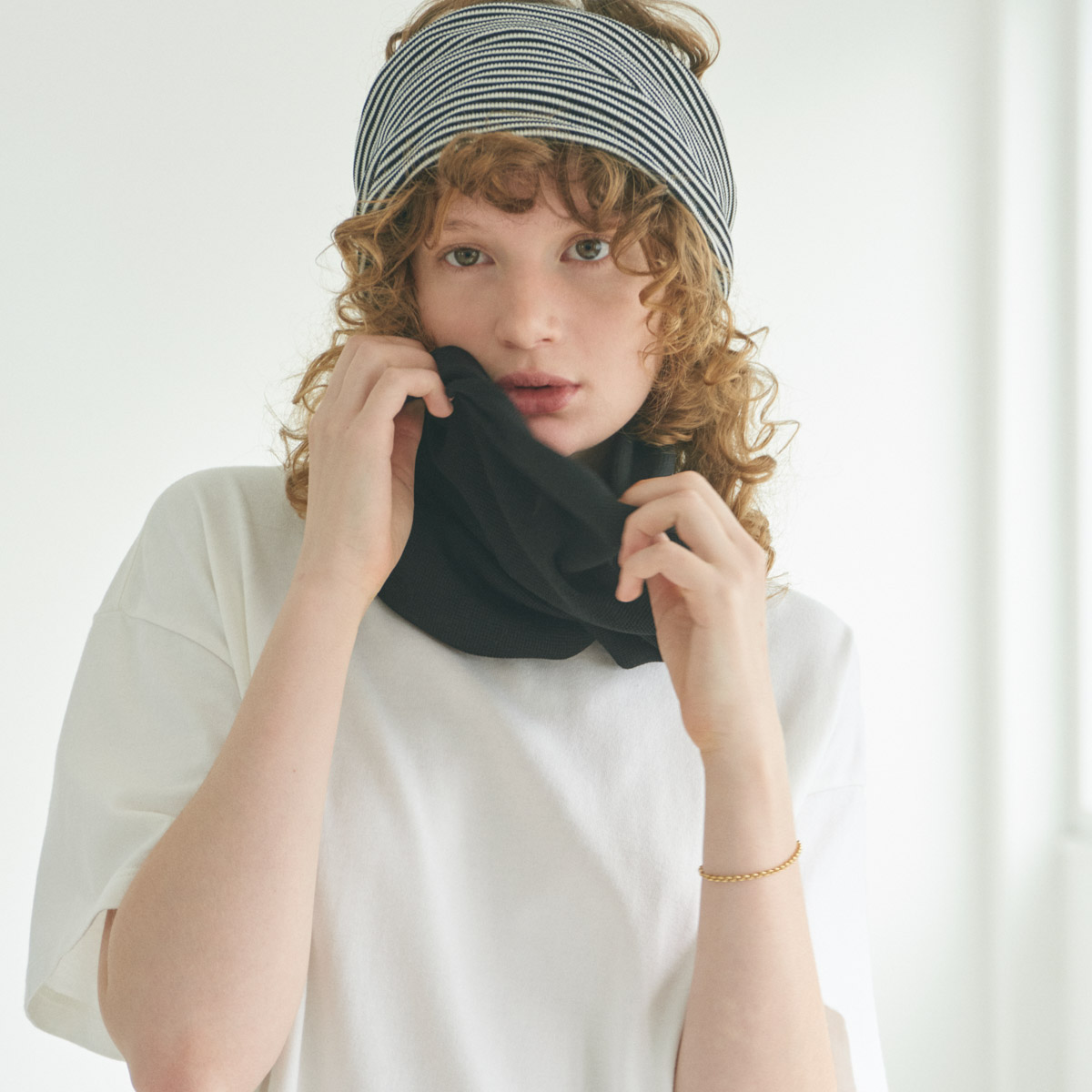 AmwR アムワー|ウォッシャブルシルクのハラマキ ロング|商品紹介