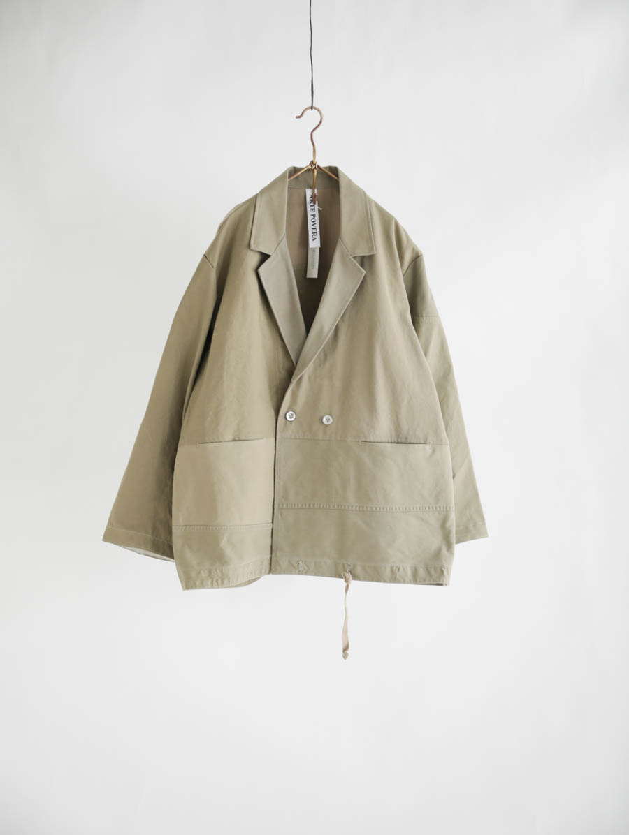 ARTE POVERA アルテポーヴェラ イタリアチノシェラフRE-ワイドジャケット メイン画像
