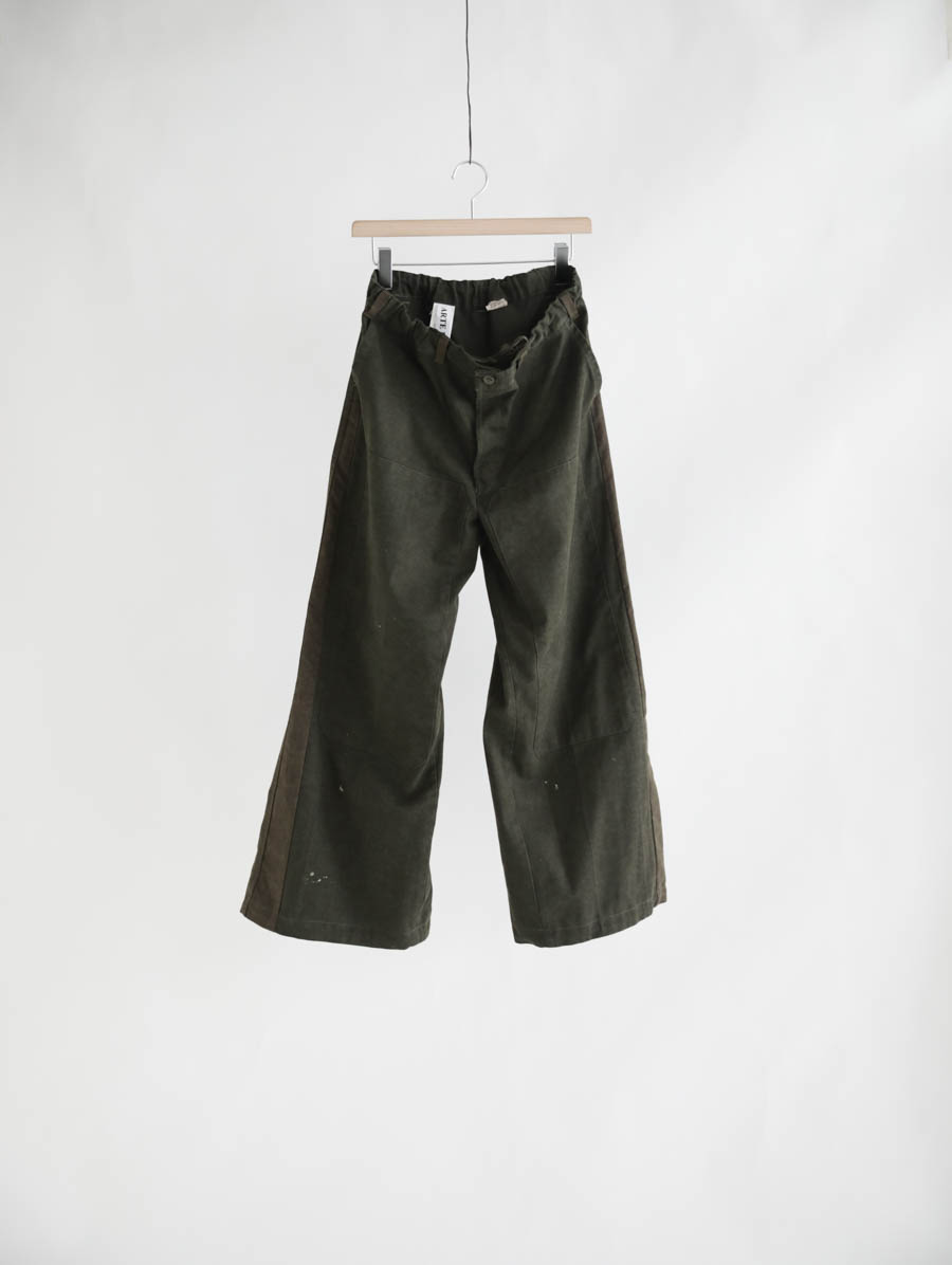 Arte Povera アルテポーヴェラ チェコカモパンツ RE-ダブルニーバギーパンツ メイン画像