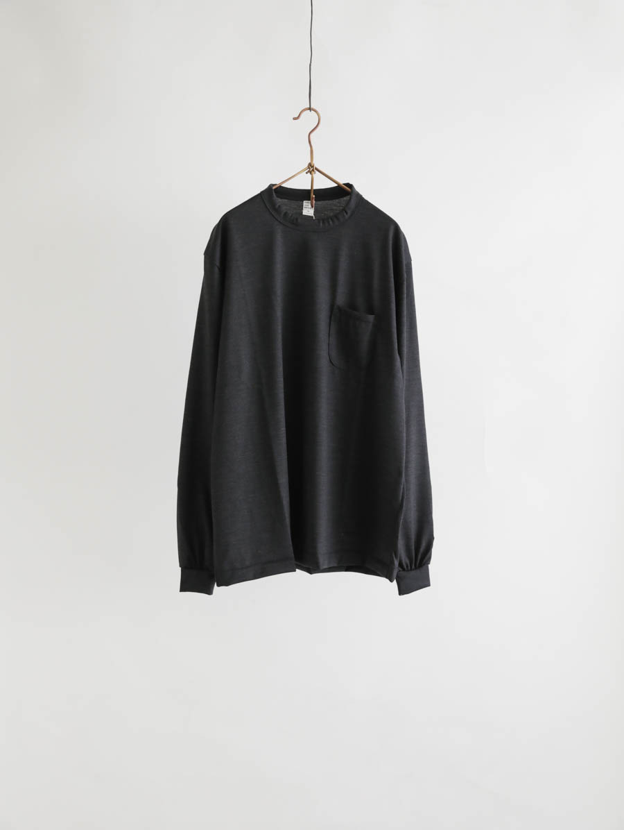ENDS and MEANS エンズアンドミーンズワッフルサーマル（チャコール） メイン画像