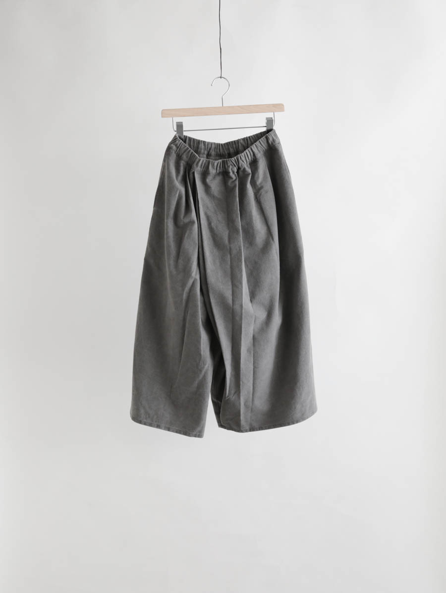 FACTORY ファクトリー 綿ネルパンツ（チャコール）メイン画像