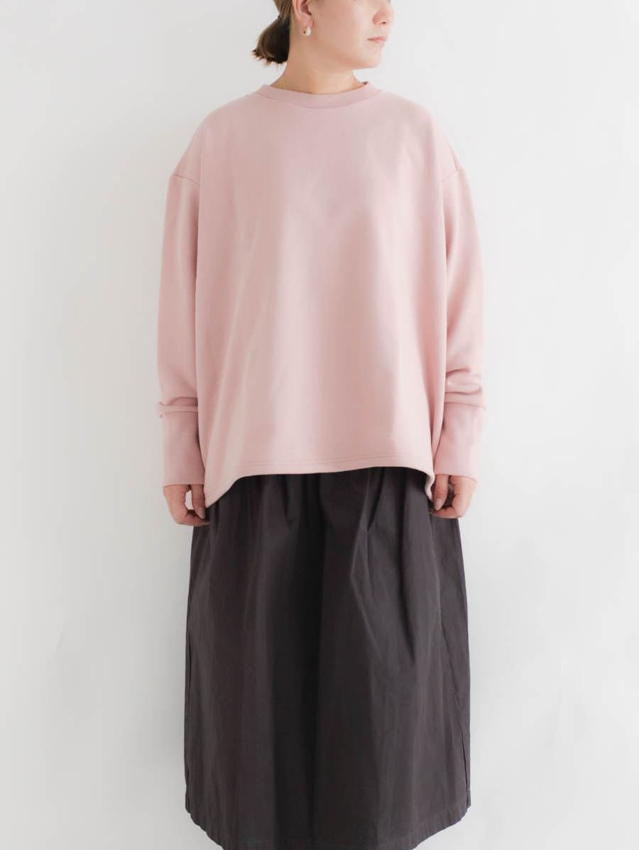 HARVESTY ハーべスティ 裏毛ジャンボプルオーバー（ピンク） メイン画像