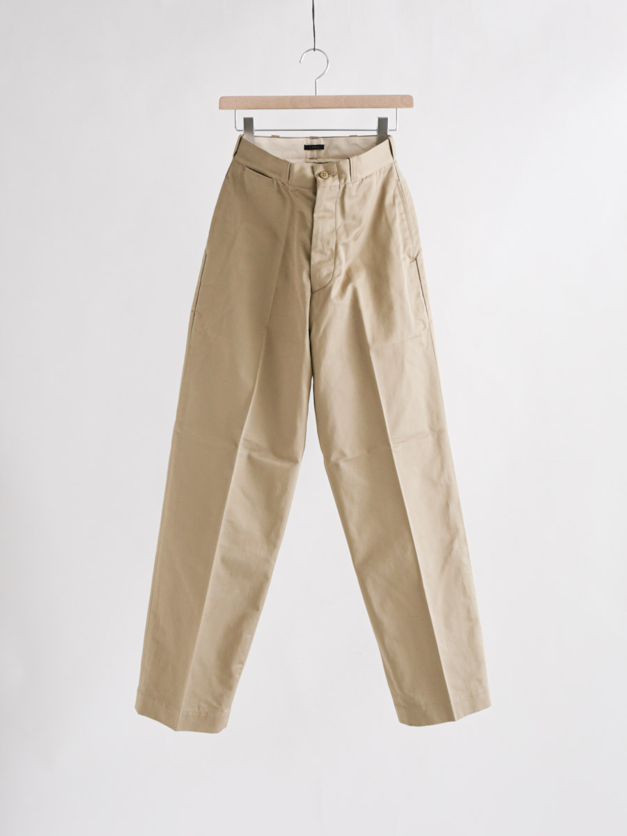 WIDE CHINO TROUSERS
