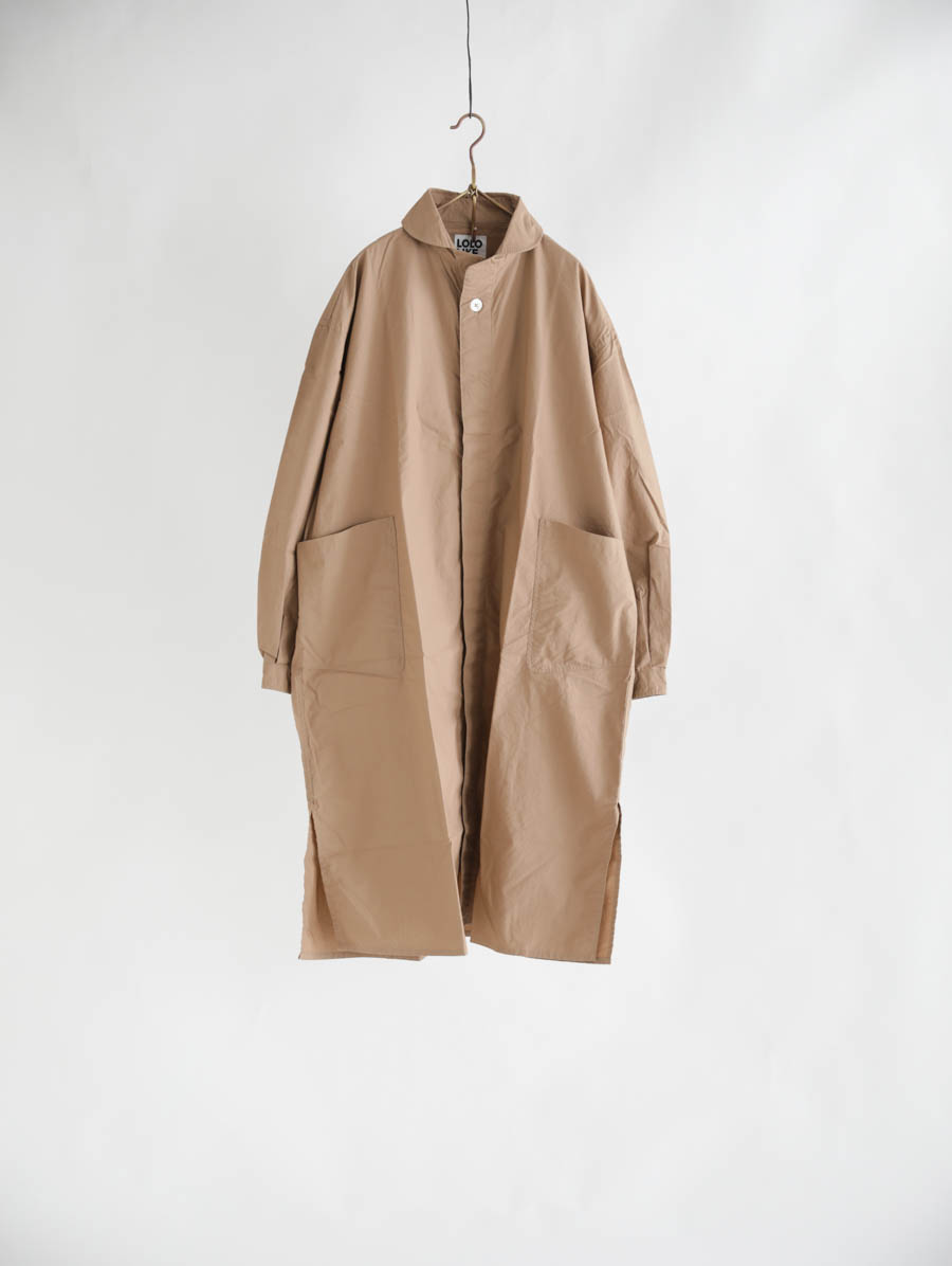 LOLOLIKE ロロライク タスランナイロンビックコート（ベージュ） メイン画像