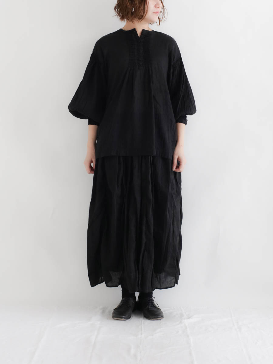 maison de soil メゾンドソイル ギャザースカート メイン画像
