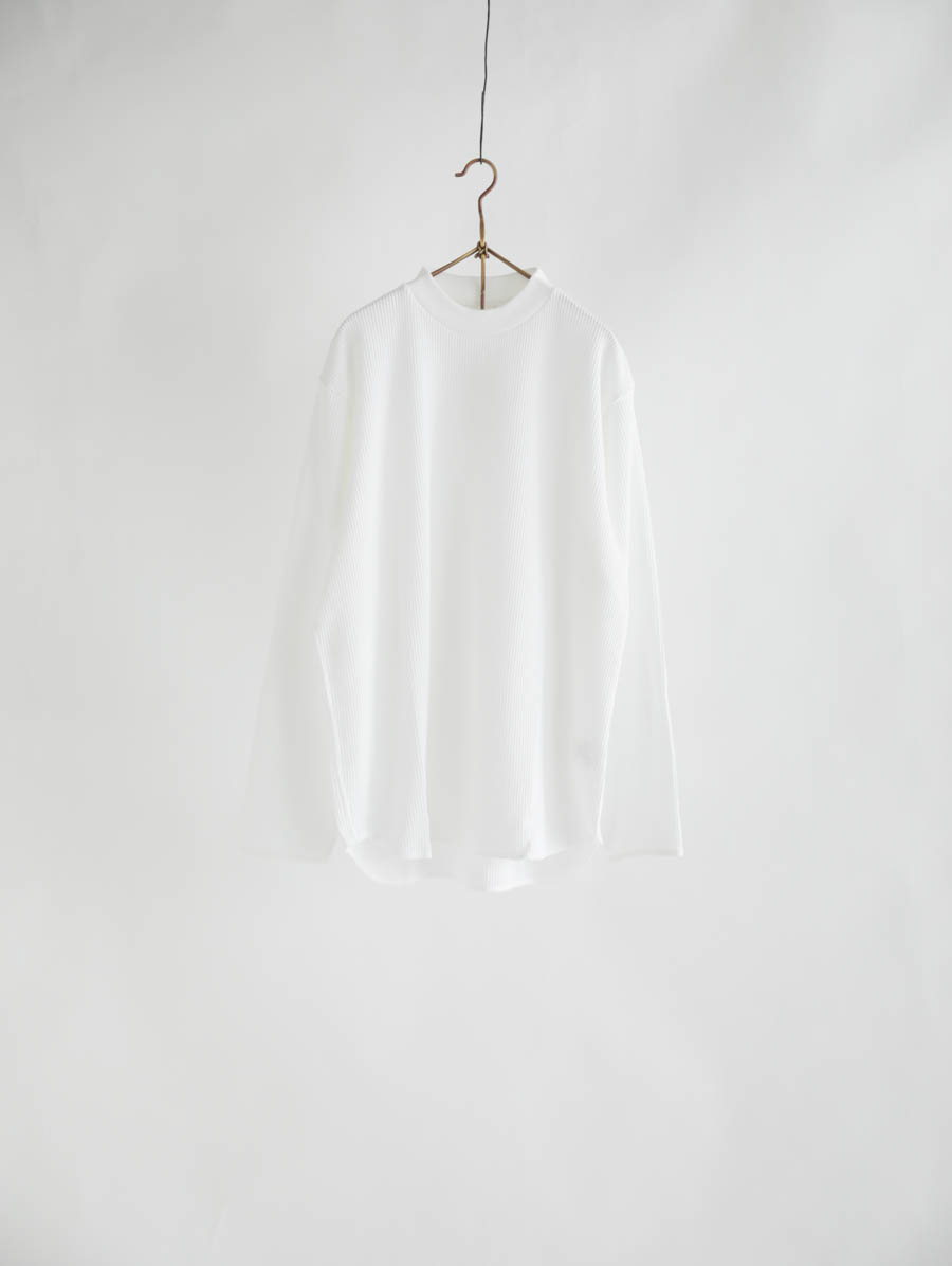 STILL BY HAND スティルバイハンド コットンサーマルTシャツ(ホワイト) メイン画像