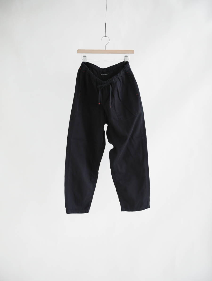 TIGRE BROCANTE ティグルブロカンテ 6ozデニムタゴサクロングパンツ(ブラック) メイン画像