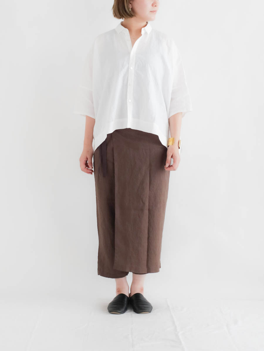TRAVAIL MANUEL,トラヴァイユマニュアル,通販,ラップパンツ