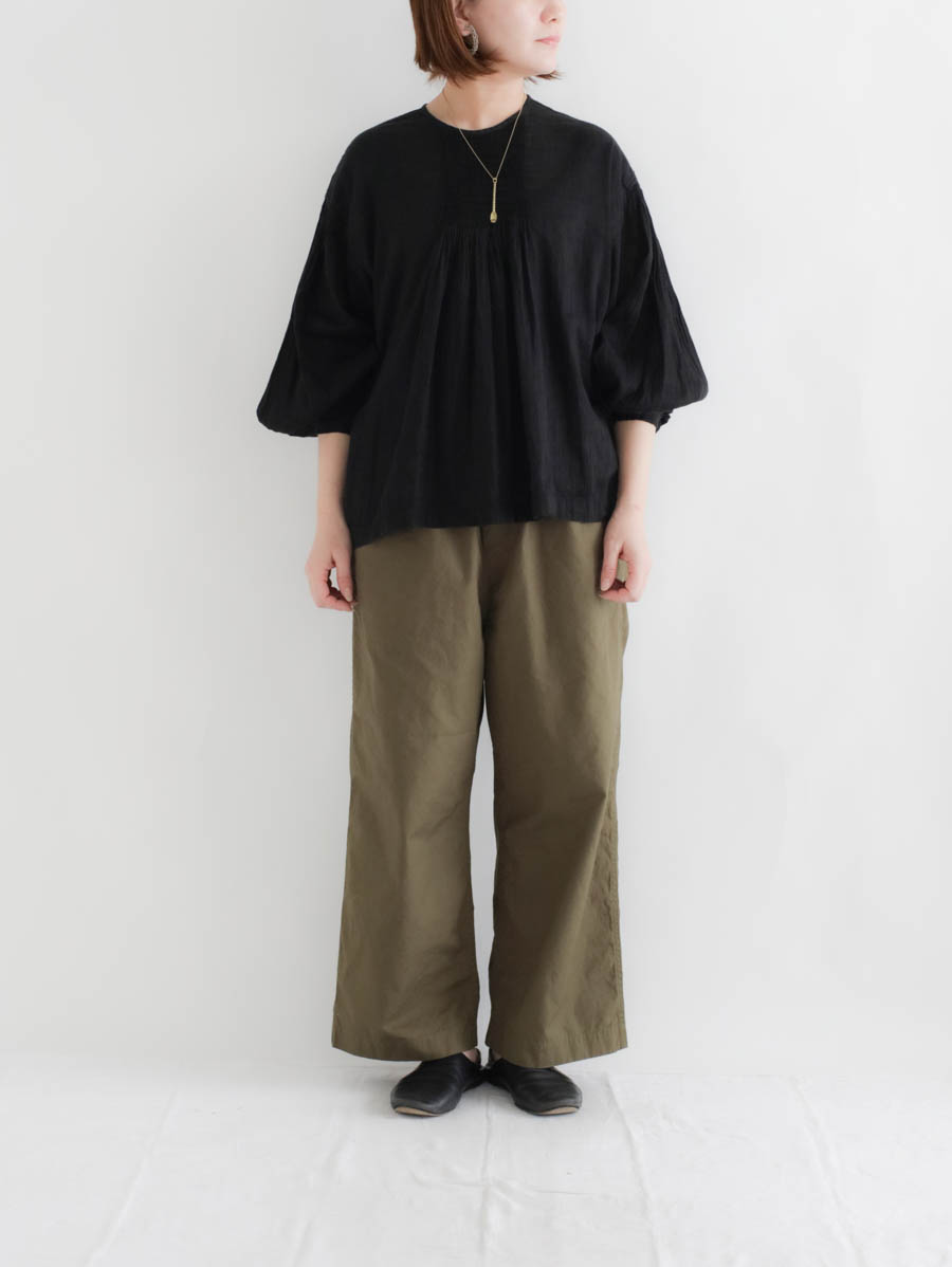 TRAVAIL MANUEL トラヴァイユマニュアル ミリタリーウェザーノーティカルパンツ（オリーブ） メイン画像